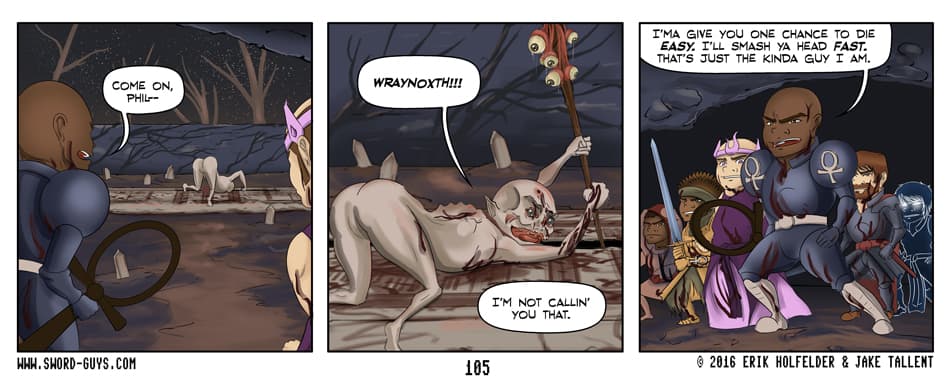 Sword Guys comic 105