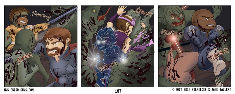 Sword Guys comic 107