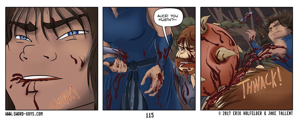 Sword Guys comic 115