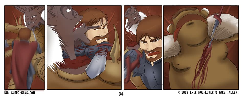 Sword Guys comic 34