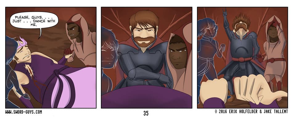 Sword Guys comic 35