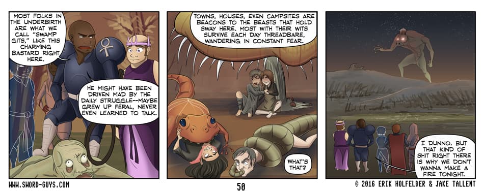 Sword Guys comic 50